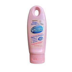 Vintage 2002 Coppertone Water Babies Spectra 3 50 SPF Sunblock Sunscreen 6 FL OZ